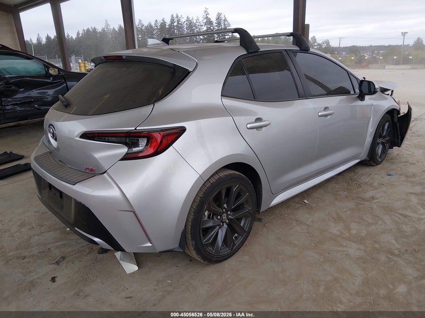 2023 Toyota Corolla VIN JTNC4MBE0P3194776 IAAI salvage auction — FRONT END, Bill Of Sale (Washington), sold $50 on 2026-07-29 (photo 4)