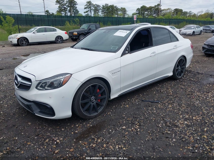 2015 Mercedes-benz E-klasse amg VIN WDDHF7GB1FB101018 IAAI salvage auction — LEFT & RIGHT, Salvage (Idaho), sold $9,625 on 2026-08-11 (photo 2)