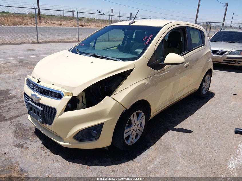2014 Chevrolet Spark VIN KL8CA6S98EC592299 IAAI salvage auction — FRONT END, Salvage (New Mexico), sold $1,075 on 2026-07-08 (photo 2)