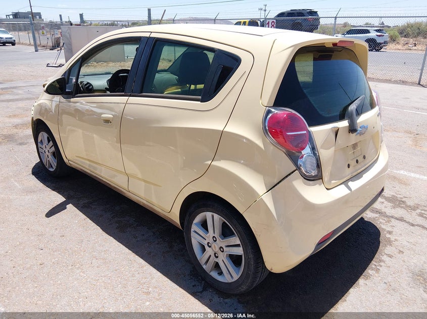 2014 Chevrolet Spark VIN KL8CA6S98EC592299 IAAI salvage auction — FRONT END, Salvage (New Mexico), sold $1,075 on 2026-07-08 (photo 3)