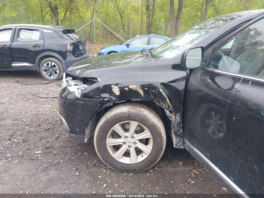 2012 Toyota Highlander VIN 5TDBK3EHXCS095249 IAAI salvage auction — LEFT FRONT, Mv-907A (New York), sold $3,075 on 2026-07-07 (photo 6)
