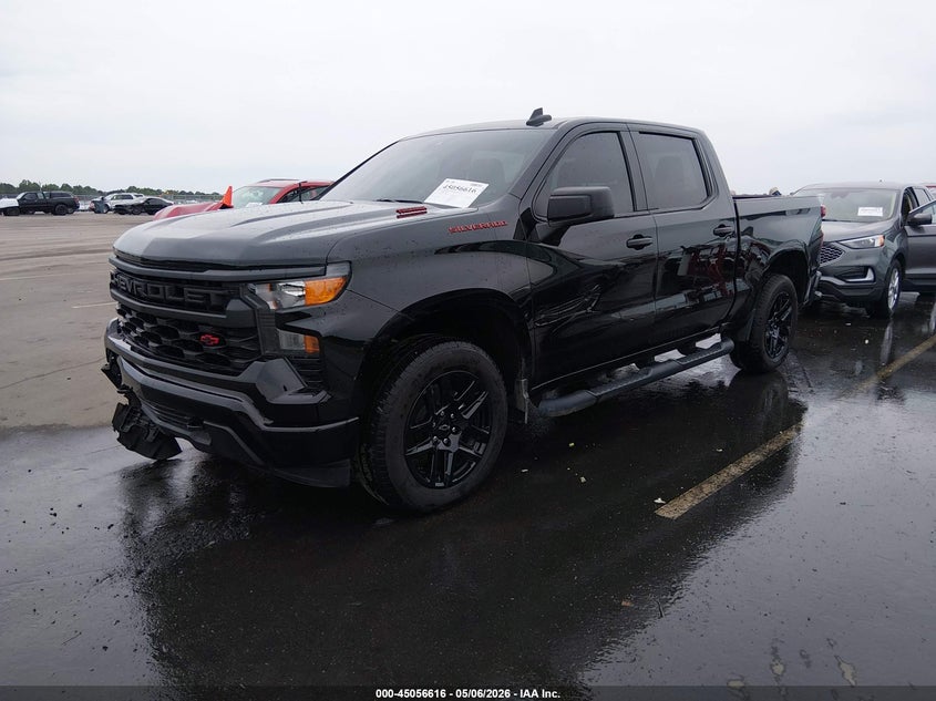 2025 Chevrolet Silverado VIN 1GCPABEKXSZ220102 IAAI salvage auction — FRONT END, Salvage (Florida), sold $12,700 on 2026-07-25 (photo 2)