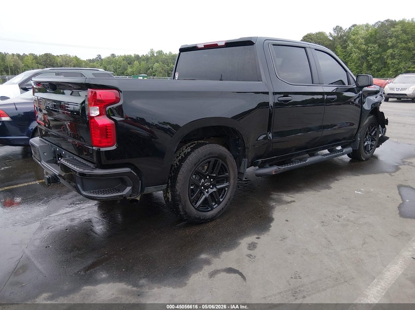 2025 Chevrolet Silverado VIN 1GCPABEKXSZ220102 IAAI salvage auction — FRONT END, Salvage (Florida), sold $12,700 on 2026-07-25 (photo 4)