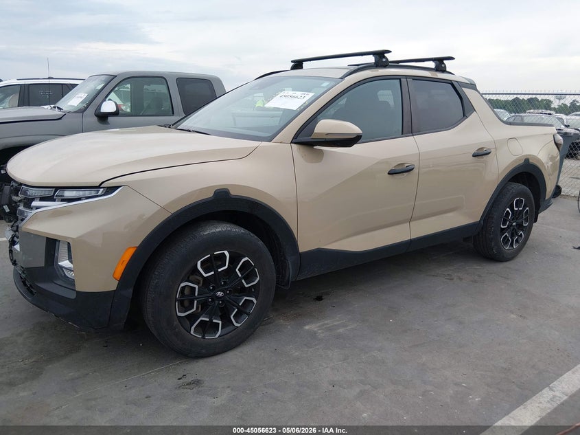 2023 Hyundai Santa cruz VIN 5NTJCDAE5PH056401 IAAI salvage auction — FRONT END, Salvage (North Carolina), sold $7,550 on 2026-07-15 (photo 2)