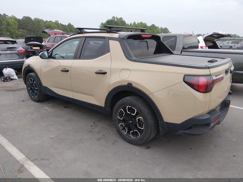2023 Hyundai Santa cruz VIN 5NTJCDAE5PH056401 IAAI salvage auction — FRONT END, Salvage (North Carolina), sold $7,550 on 2026-07-15 (photo 3)