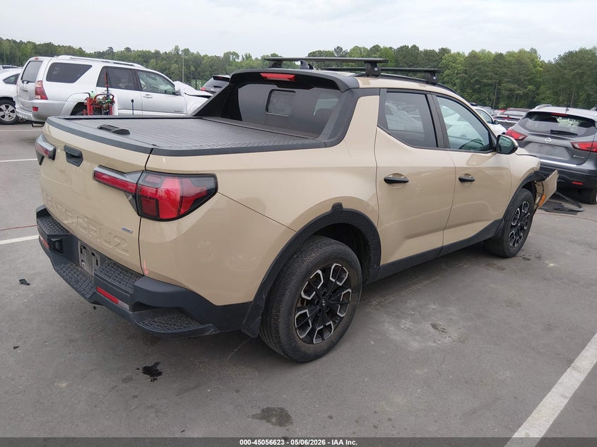 2023 Hyundai Santa cruz VIN 5NTJCDAE5PH056401 IAAI salvage auction — FRONT END, Salvage (North Carolina), sold $7,550 on 2026-07-15 (photo 4)