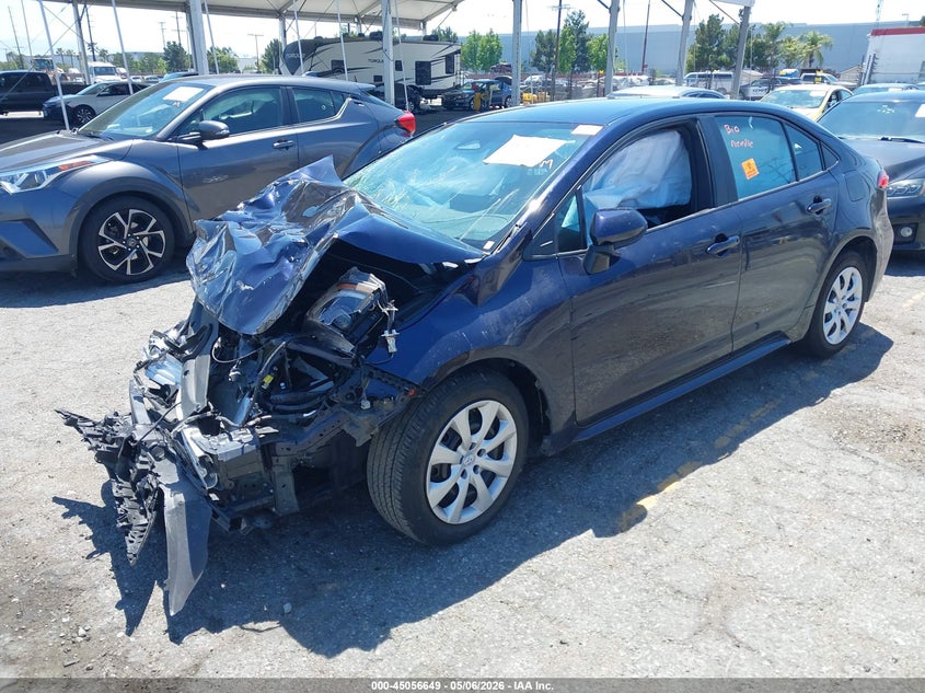 2023 Toyota Corolla VIN 5YFB4MDE4PP065492 IAAI salvage auction — RIGHT SIDE, Non-Repairable (California), sold $1,500 on 2026-07-07 (photo 2)