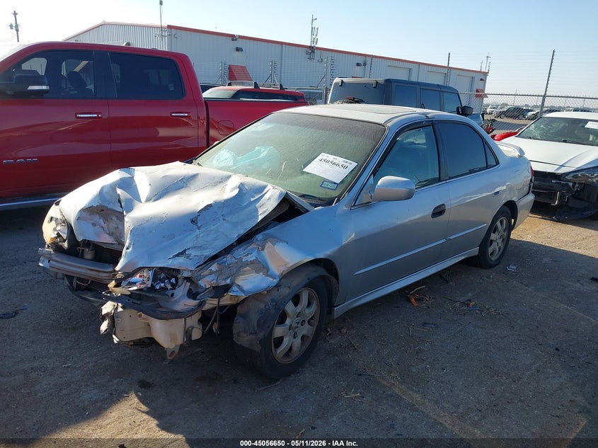 2001 Honda Accord VIN JHMCG55671C006086 IAAI salvage auction — FRONT END, Salvage (Texas), sold $100 on 2026-07-07 (photo 2)