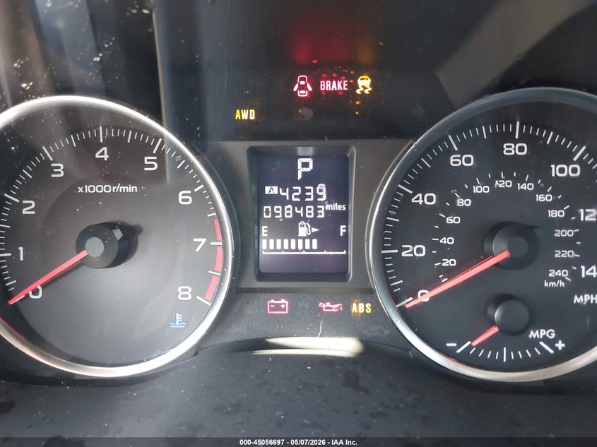 2013 Subaru Xv VIN JF2GPAKC5D2864867 IAAI salvage auction — LEFT FRONT, Salvage (California), sold $1,500 on 2026-07-06 (photo 7)