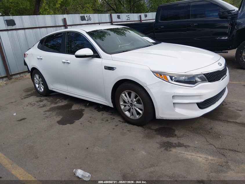 2017 Kia Optima VIN 5XXGT4L34HG144048 IAAI salvage auction — REAR END, Salvage (Utah), sold $1,700 on 2026-07-09 (photo 1)