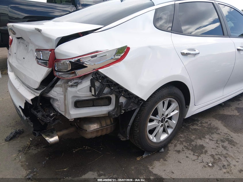 2017 Kia Optima VIN 5XXGT4L34HG144048 IAAI salvage auction — REAR END, Salvage (Utah), sold $1,700 on 2026-07-09 (photo 6)