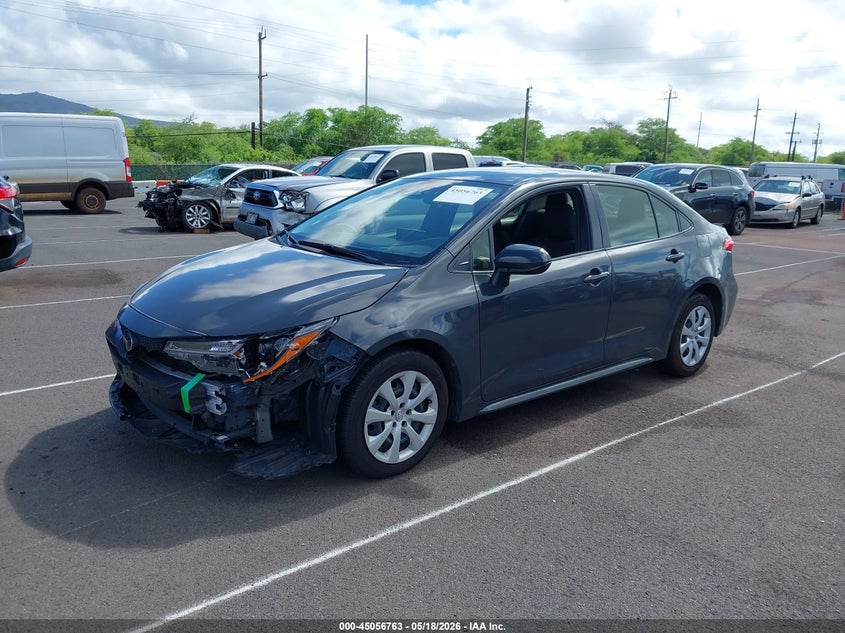 2023 Toyota Corolla VIN JTDB4MEE3P3014220 IAAI salvage auction — LEFT FRONT, Bill Of Sale (Hawaii), sold $4,050 on 2026-07-14 (photo 2)