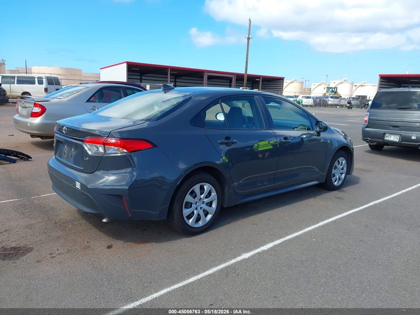2023 Toyota Corolla VIN JTDB4MEE3P3014220 IAAI salvage auction — LEFT FRONT, Bill Of Sale (Hawaii), sold $4,050 on 2026-07-14 (photo 4)