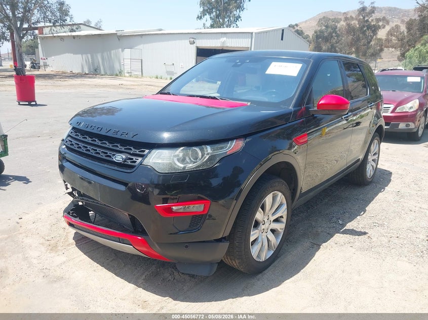 2016 Land rover Discovery sport VIN SALCT2BG5GH550356 IAAI salvage auction — FRONT END, Salvage (California), sold $50 on 2026-07-28 (photo 2)
