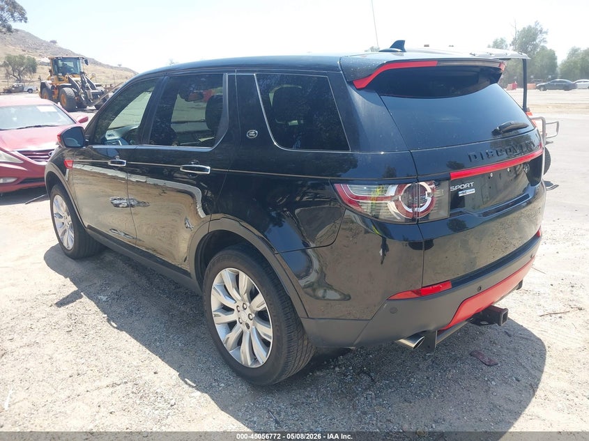 2016 Land rover Discovery sport VIN SALCT2BG5GH550356 IAAI salvage auction — FRONT END, Salvage (California), sold $50 on 2026-07-28 (photo 3)