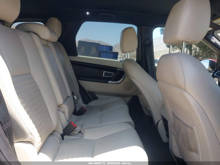 2016 Land rover Discovery sport VIN SALCT2BG5GH550356 IAAI salvage auction — FRONT END, Salvage (California), sold $50 on 2026-07-28 (photo 8)
