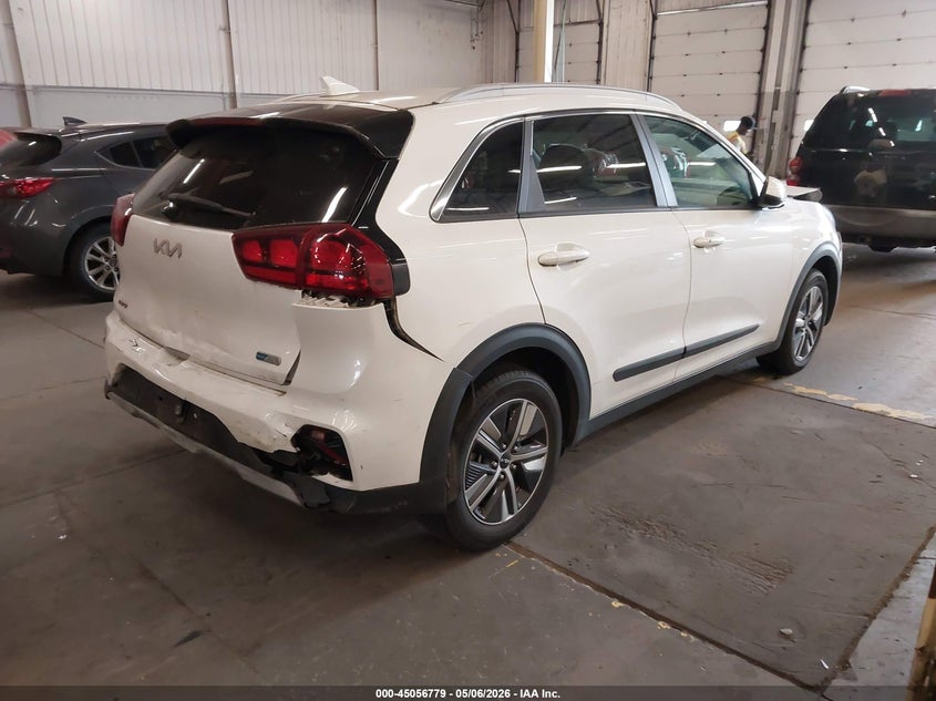 2022 Kia Niro VIN KNDCM3LD2N5543345 IAAI salvage auction — FRONT END, Salvage (Oregon), sold $4,400 on 2026-07-30 (photo 4)