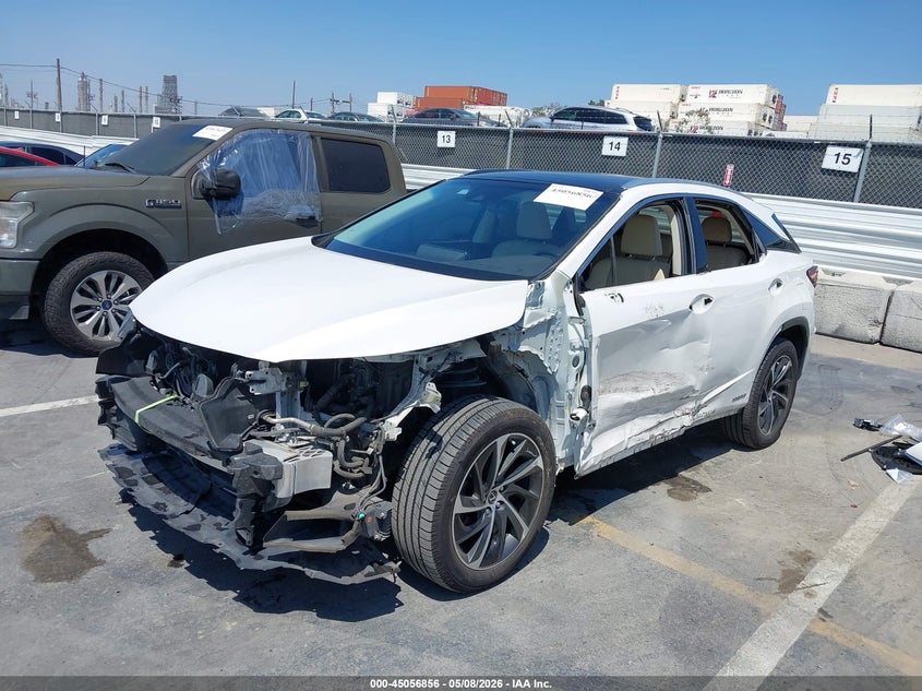 2018 Lexus Rx VIN 2T2BGMCA1JC020437 IAAI salvage auction — SIDE, Salvage (California), sold $13,600 on 2026-07-09 (photo 2)