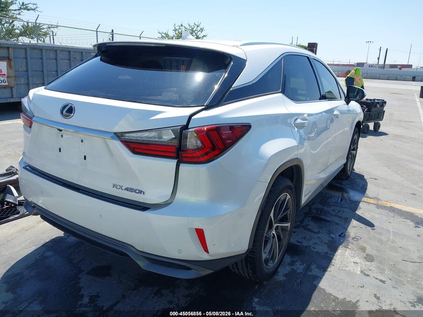 2018 Lexus Rx VIN 2T2BGMCA1JC020437 IAAI salvage auction — SIDE, Salvage (California), sold $13,600 on 2026-07-09 (photo 4)