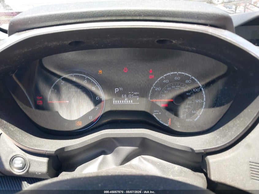 2019 Subaru Xv VIN JF2GTACC4KH226176 IAAI salvage auction — FRONT END, Rebuildable (Florida), sold $3,750 on 2026-07-21 (photo 7)
