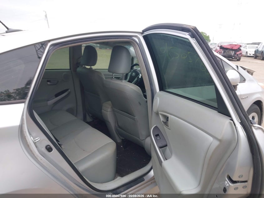 2013 Toyota Prius VIN JTDKN3DU8D1703449 IAAI salvage auction — FRONT END, Clear (Indiana), sold $1,500 on 2026-07-08 (photo 8)