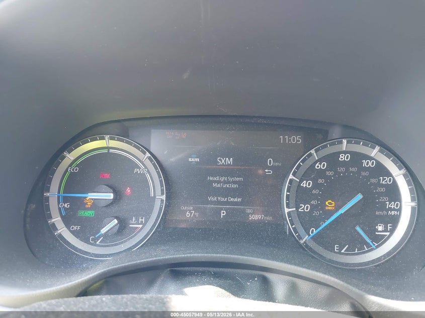 2021 Toyota Highlander VIN 5TDEBRCH9MS032616 IAAI salvage auction — FRONT END, Salvage Title, sold $18,150 on 2026-07-15 (photo 7)