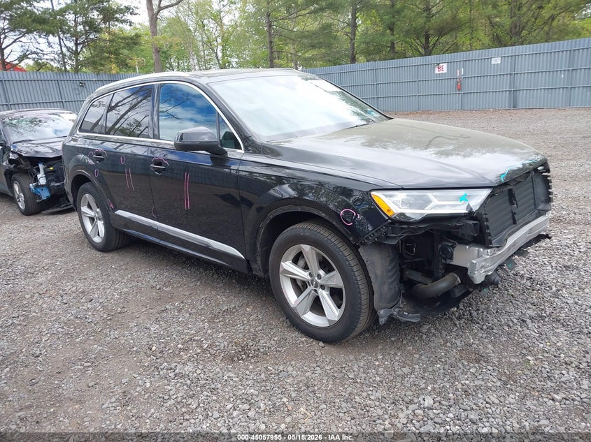2020 Audi Q7 VIN WA1LJAF74LD007898 IAAI salvage auction — FRONT END, Salvage (New Jersey), sold $14,000 on 2026-08-02 (photo 1)