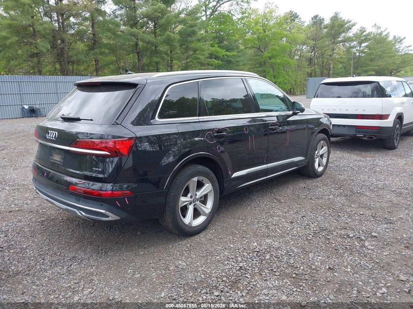 2020 Audi Q7 VIN WA1LJAF74LD007898 IAAI salvage auction — FRONT END, Salvage (New Jersey), sold $14,000 on 2026-08-02 (photo 4)