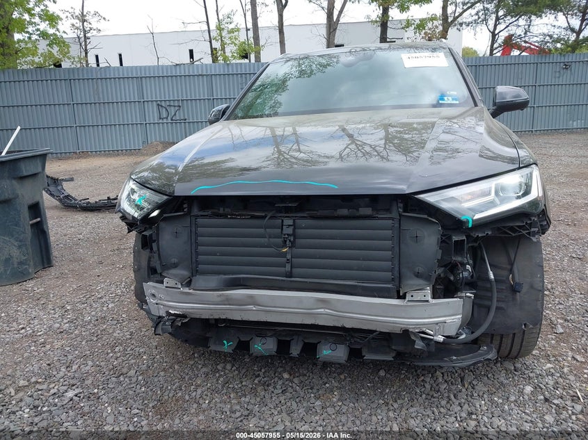 2020 Audi Q7 VIN WA1LJAF74LD007898 IAAI salvage auction — FRONT END, Salvage (New Jersey), sold $14,000 on 2026-08-02 (photo 6)