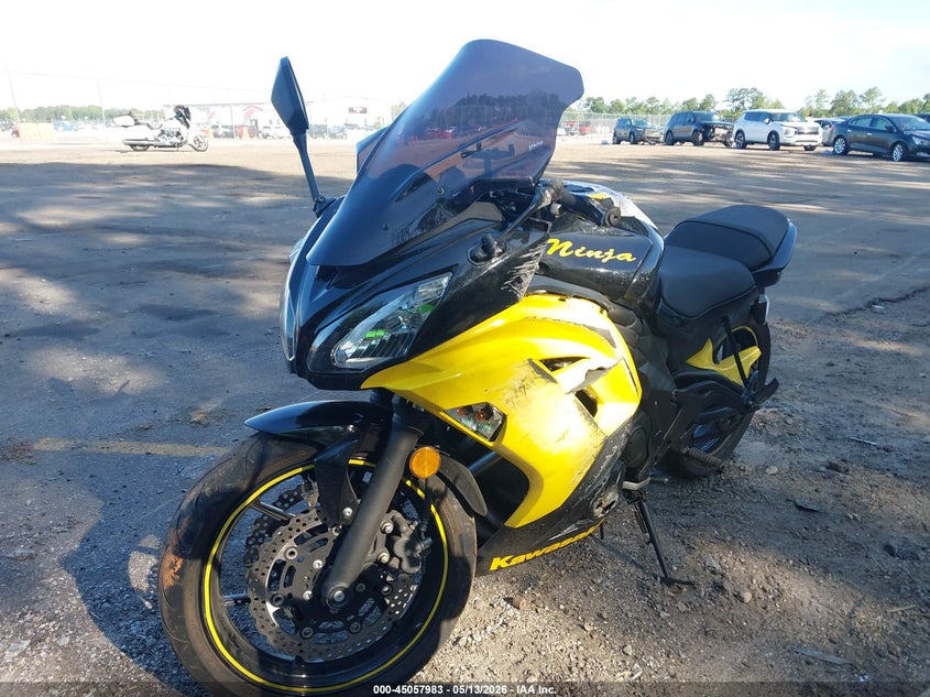 2016 Kawasaki Ninja VIN JKAEXEE10GDA21186 IAAI salvage auction — LEFT SIDE, Clear (South Carolina), sold $125 on 2026-07-14 (photo 2)