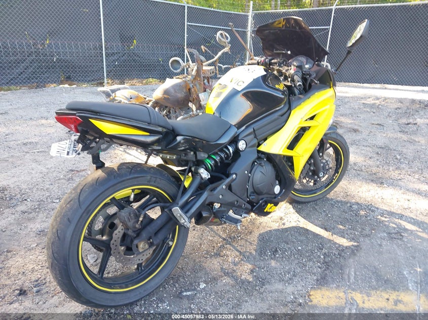 2016 Kawasaki Ninja VIN JKAEXEE10GDA21186 IAAI salvage auction — LEFT SIDE, Clear (South Carolina), sold $125 on 2026-07-14 (photo 4)