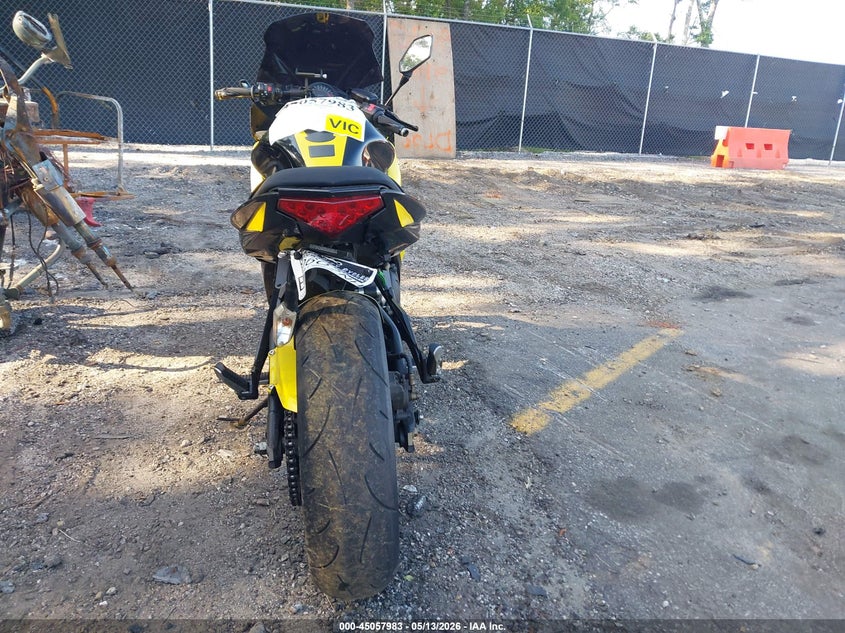 2016 Kawasaki Ninja VIN JKAEXEE10GDA21186 IAAI salvage auction — LEFT SIDE, Clear (South Carolina), sold $125 on 2026-07-14 (photo 6)
