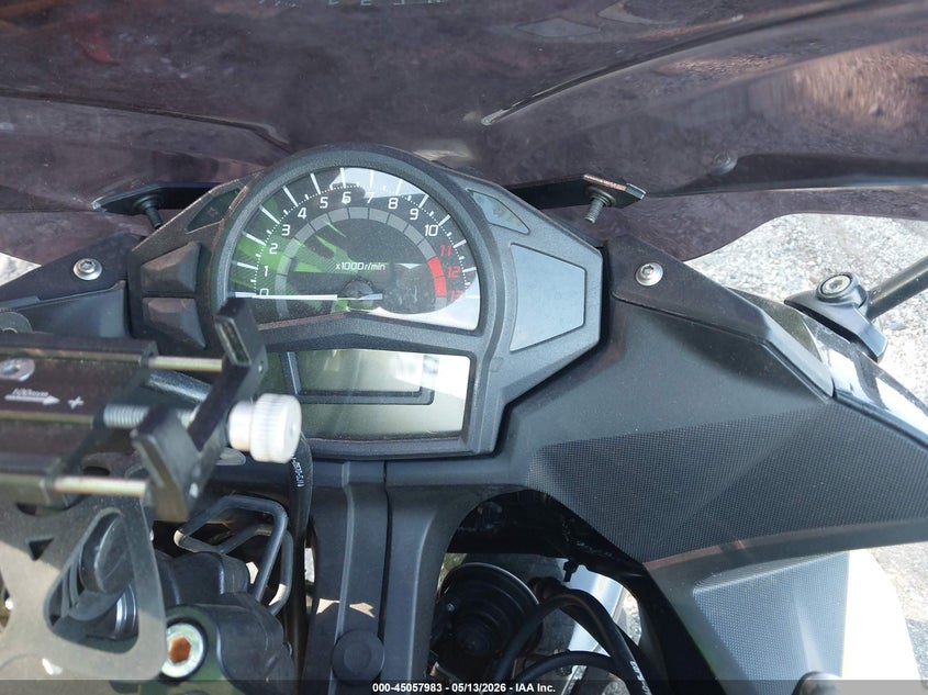 2016 Kawasaki Ninja VIN JKAEXEE10GDA21186 IAAI salvage auction — LEFT SIDE, Clear (South Carolina), sold $125 on 2026-07-14 (photo 7)