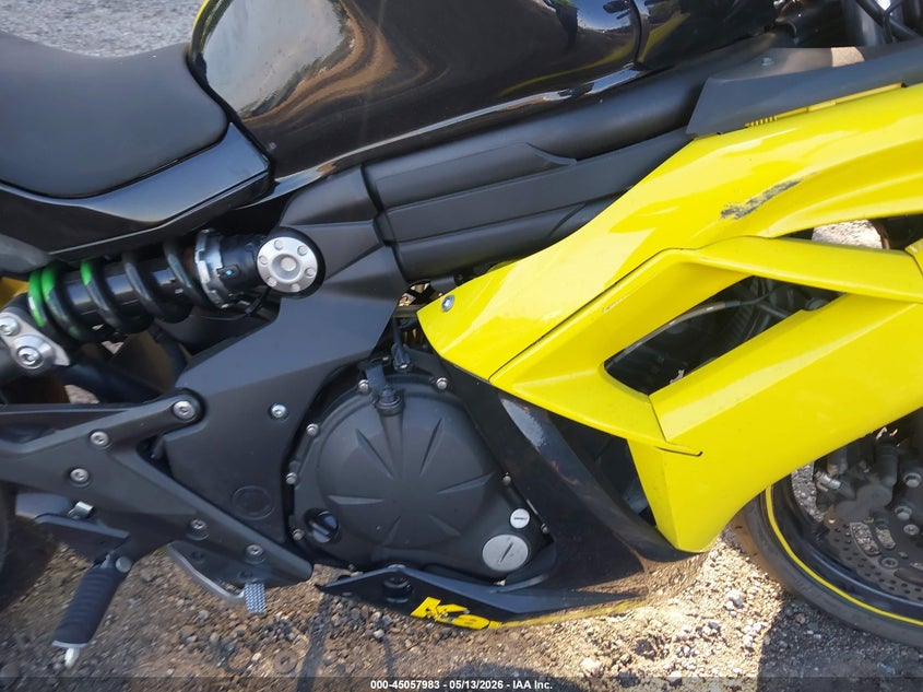 2016 Kawasaki Ninja VIN JKAEXEE10GDA21186 IAAI salvage auction — LEFT SIDE, Clear (South Carolina), sold $125 on 2026-07-14 (photo 8)