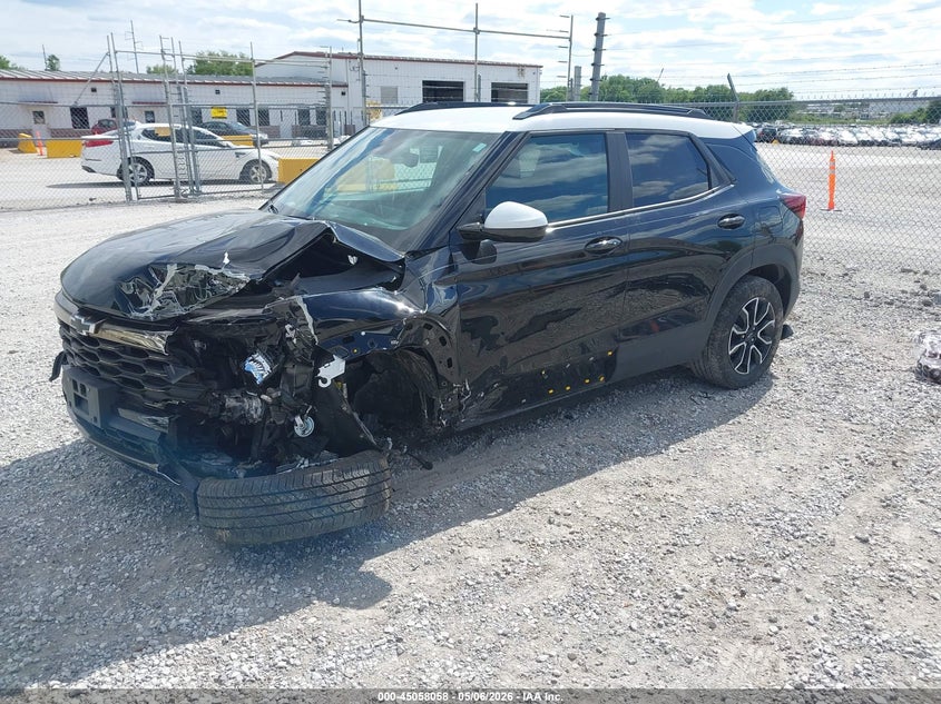 2024 Chevrolet Trailblazer VIN KL79MSSL7RB062668 IAAI salvage auction — FRONT END, Salvage (Missouri), sold $2,700 on 2026-07-13 (photo 2)