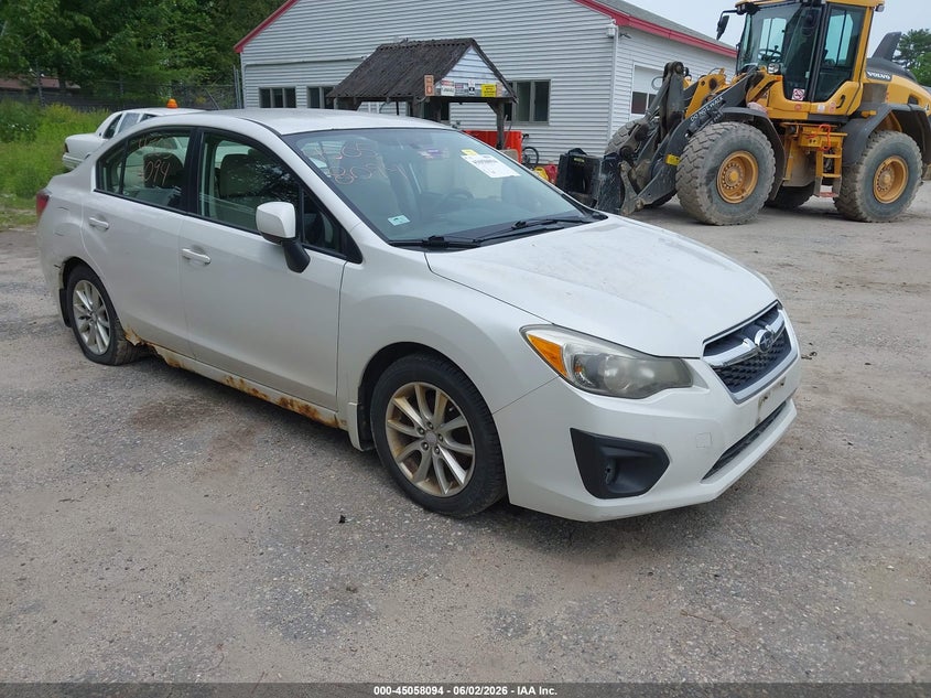 2012 Subaru Impreza VIN JF1GJAB63CH002632 IAAI salvage auction — RIGHT REAR, Original (Maine), sold $325 on 2026-07-27 (photo 1)