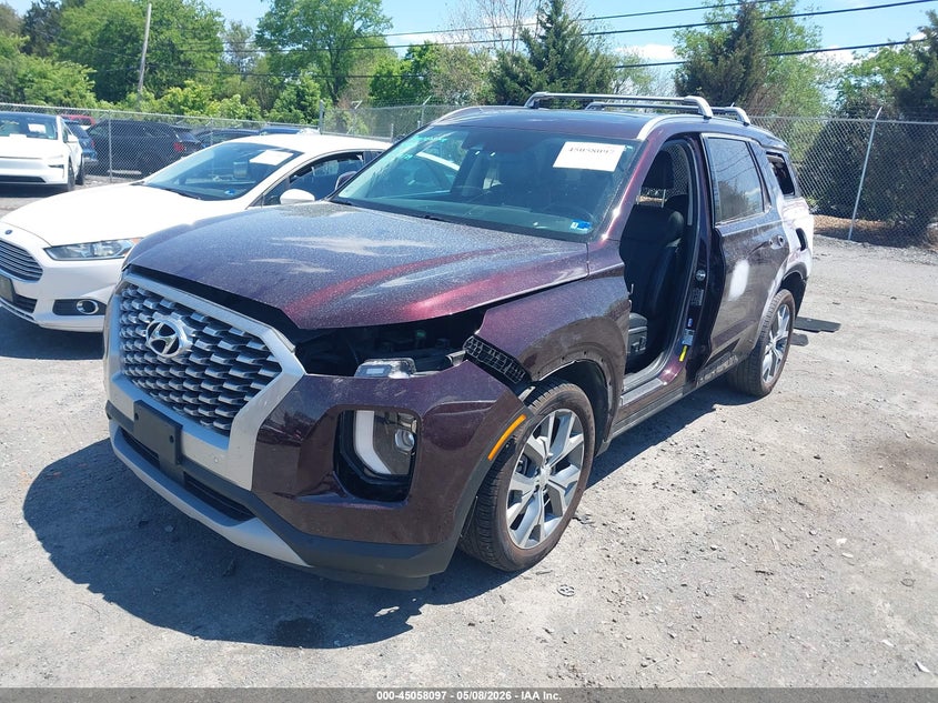 2021 Hyundai Palisade VIN KM8R4DHE6MU208204 IAAI salvage auction — LEFT SIDE, Salvage (Virginia), sold $4,550 on 2026-07-07 (photo 2)