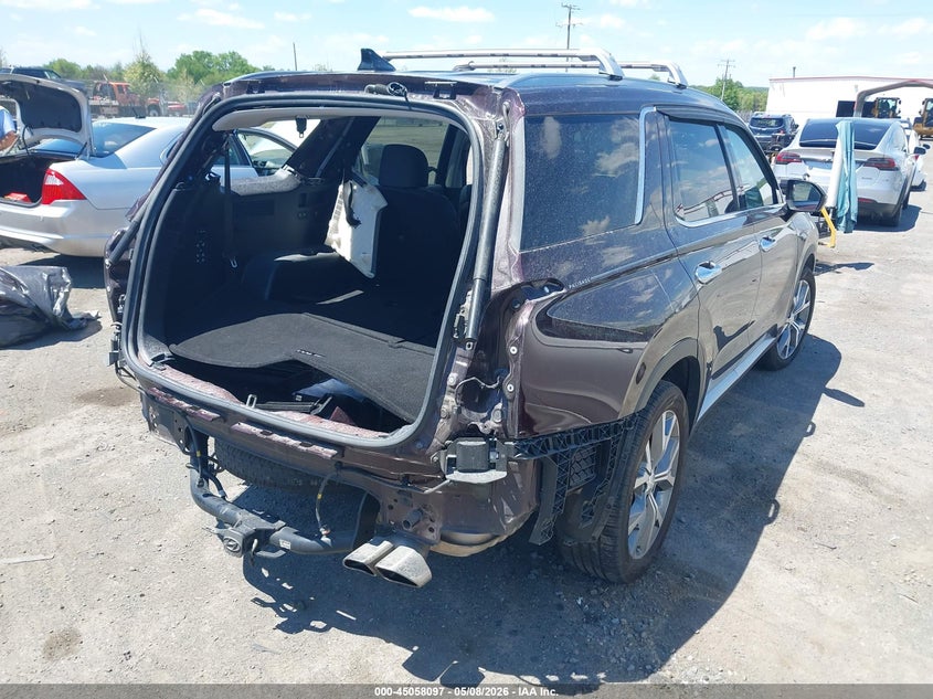 2021 Hyundai Palisade VIN KM8R4DHE6MU208204 IAAI salvage auction — LEFT SIDE, Salvage (Virginia), sold $4,550 on 2026-07-07 (photo 4)