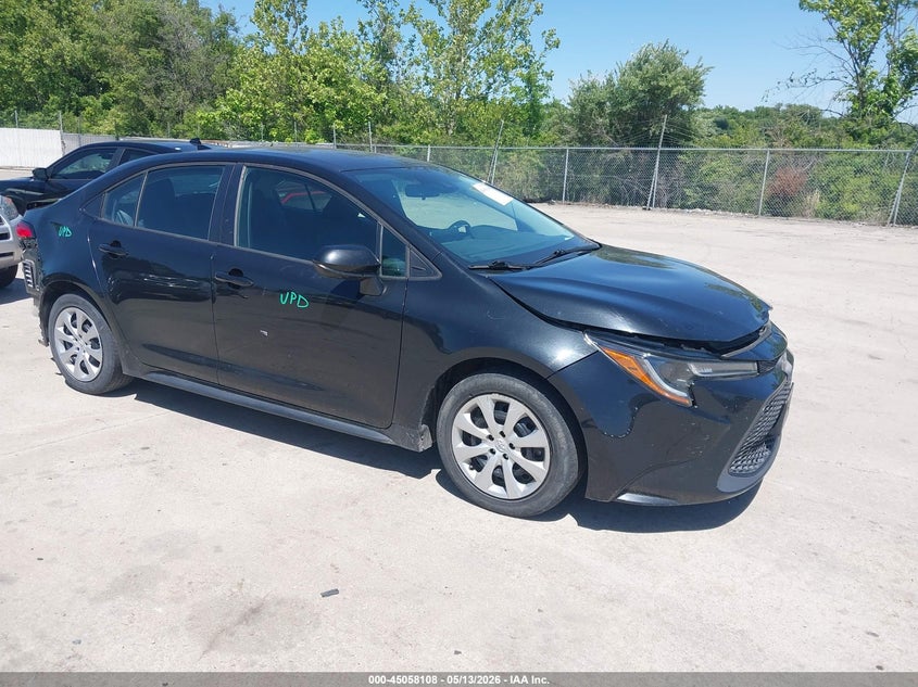 2020 Toyota Corolla VIN 5YFEPRAE7LP091147 IAAI salvage auction — FRONT END, Salvage (Missouri), sold $2,350 on 2026-07-16 (photo 1)