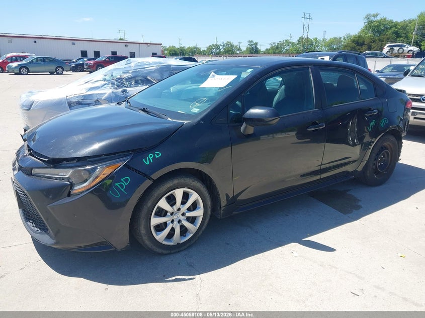 2020 Toyota Corolla VIN 5YFEPRAE7LP091147 IAAI salvage auction — FRONT END, Salvage (Missouri), sold $2,350 on 2026-07-16 (photo 2)