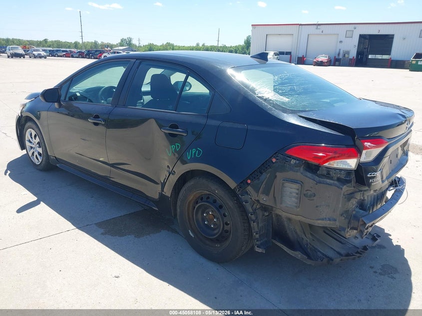 2020 Toyota Corolla VIN 5YFEPRAE7LP091147 IAAI salvage auction — FRONT END, Salvage (Missouri), sold $2,350 on 2026-07-16 (photo 3)