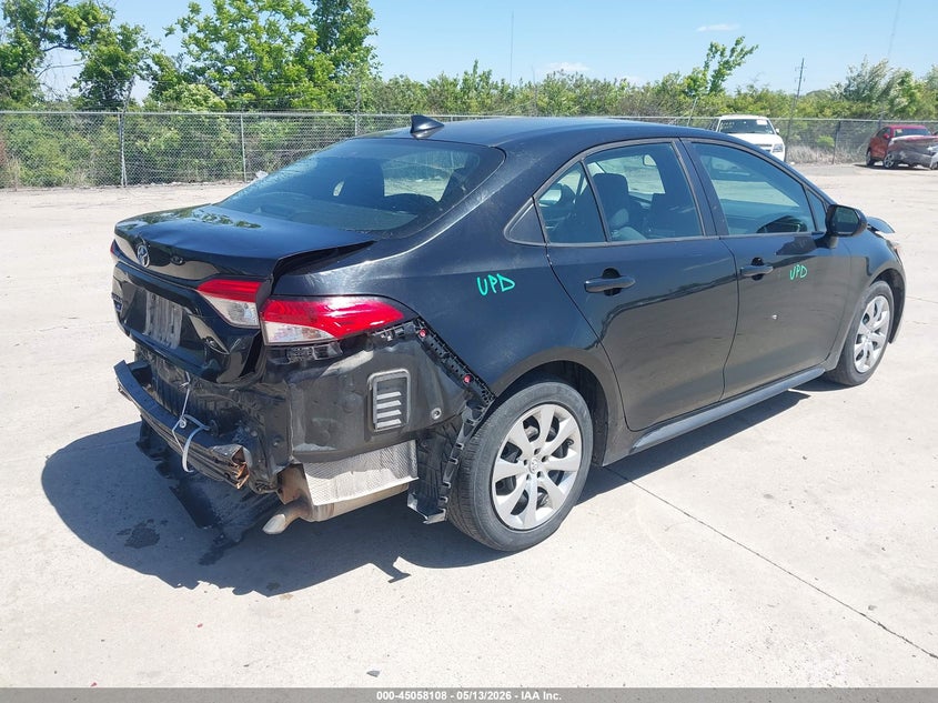 2020 Toyota Corolla VIN 5YFEPRAE7LP091147 IAAI salvage auction — FRONT END, Salvage (Missouri), sold $2,350 on 2026-07-16 (photo 4)