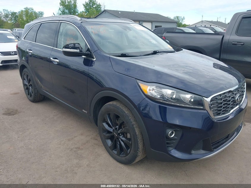 2020 Kia Sorento VIN 5XYPHDA51LG705798 IAAI salvage auction — HAIL, Salvage (Ohio), sold $3,700 on 2026-07-14 (photo 1)