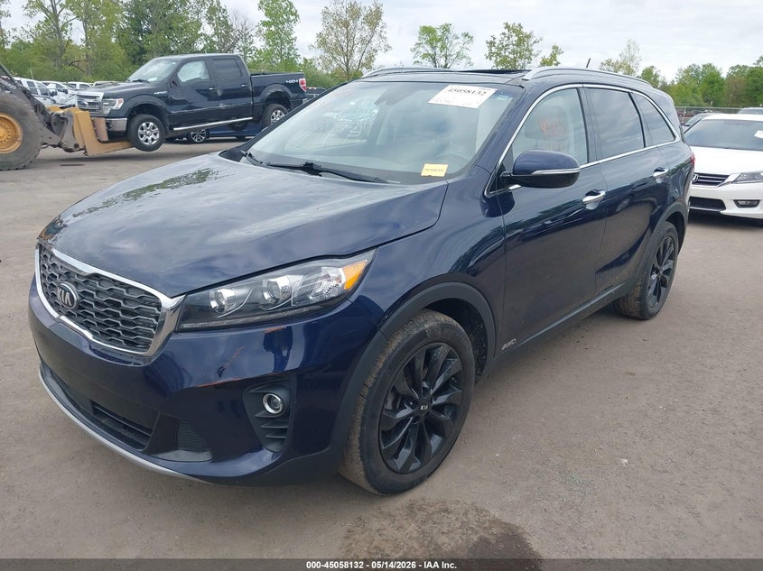 2020 Kia Sorento VIN 5XYPHDA51LG705798 IAAI salvage auction — HAIL, Salvage (Ohio), sold $3,700 on 2026-07-14 (photo 2)