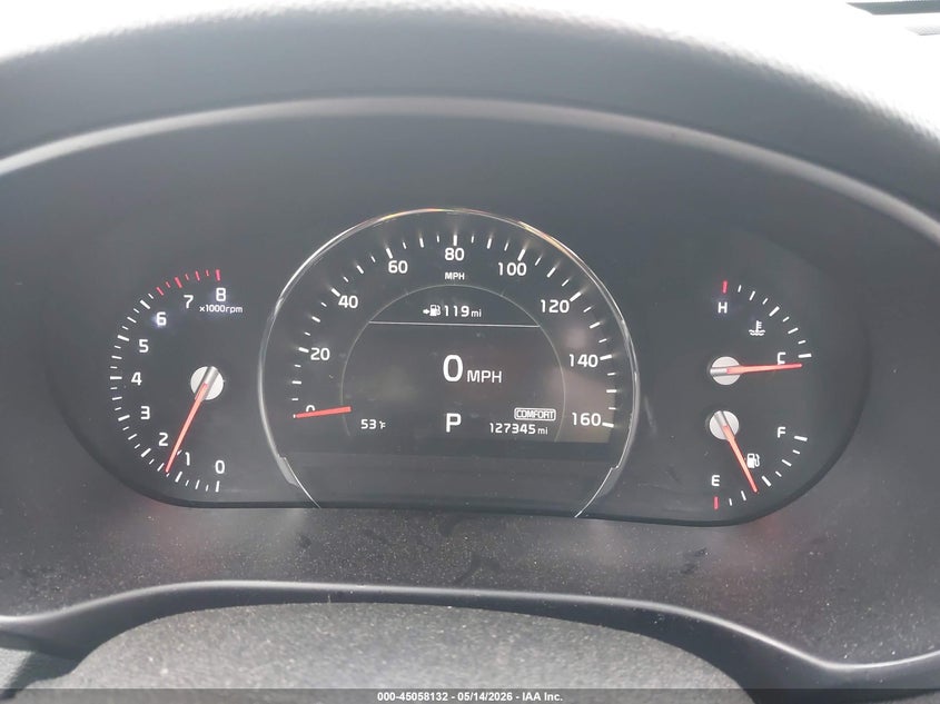 2020 Kia Sorento VIN 5XYPHDA51LG705798 IAAI salvage auction — HAIL, Salvage (Ohio), sold $3,700 on 2026-07-14 (photo 7)