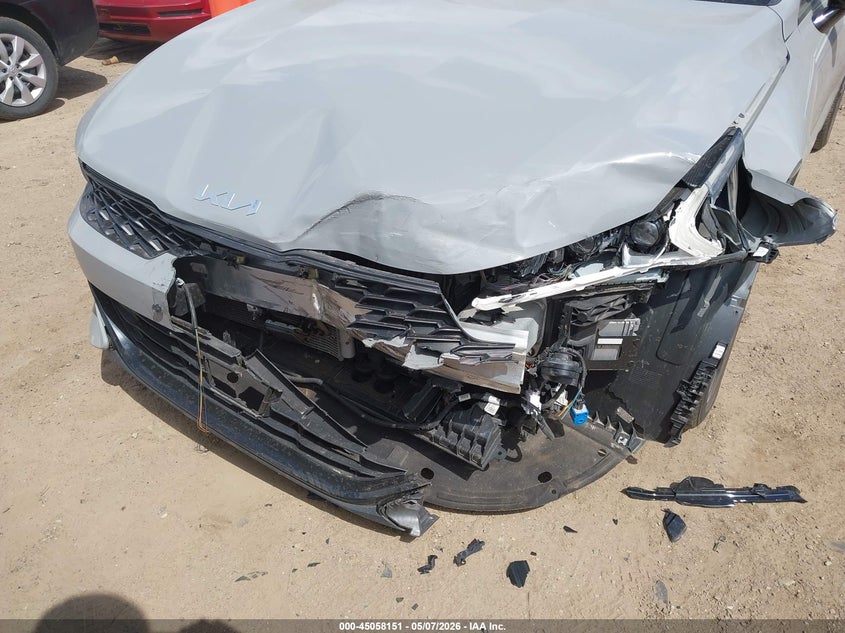 2022 Kia K5 VIN 5XXG64J23NG113676 IAAI salvage auction — FRONT END, Salvage (Illinois), sold $5,300 on 2026-07-15 (photo 6)