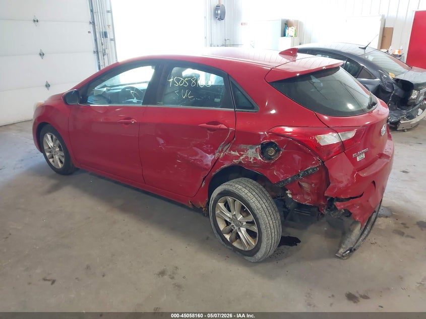 2013 Hyundai Elantra VIN KMHD35LE2DU083048 IAAI salvage auction — LEFT REAR, Prior Salvage (Minnesota), sold $425 on 2026-07-08 (photo 3)