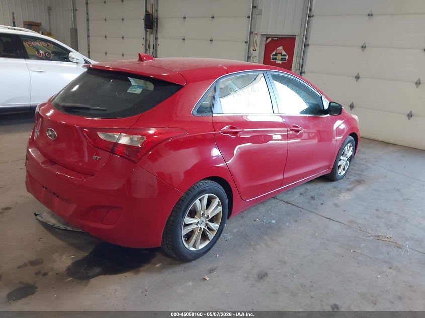 2013 Hyundai Elantra VIN KMHD35LE2DU083048 IAAI salvage auction — LEFT REAR, Prior Salvage (Minnesota), sold $425 on 2026-07-08 (photo 4)