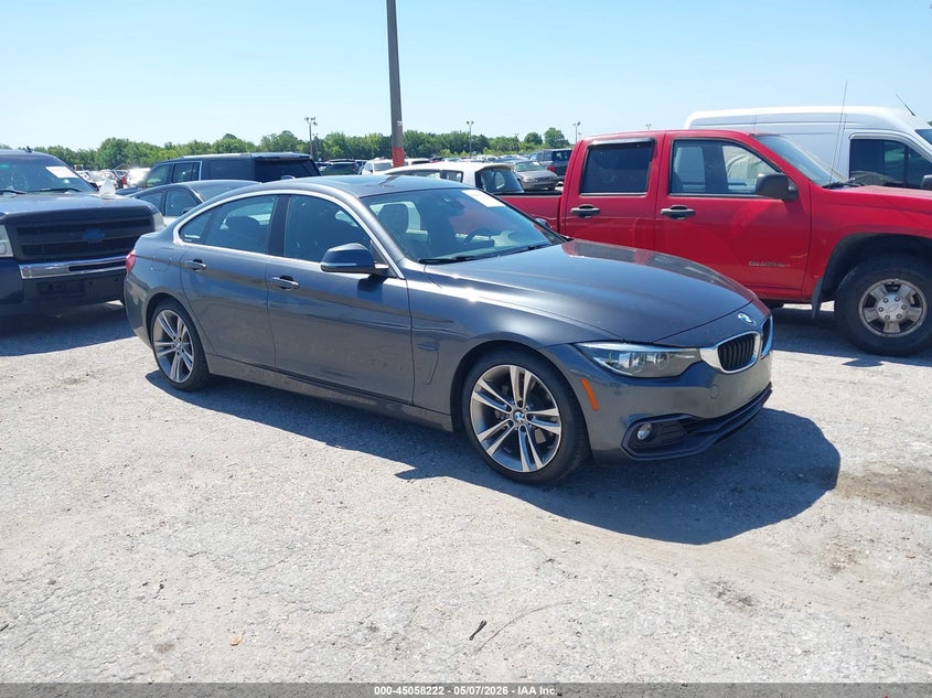 2019 BMW 4er VIN WBA4J1C5XKBM14841 IAAI salvage auction — NORMAL WEAR, Clear (Florida), sold $5,500 on 2026-07-08 (photo 1)
