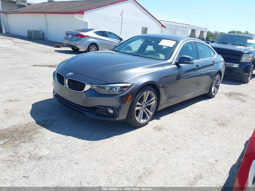 2019 BMW 4er VIN WBA4J1C5XKBM14841 IAAI salvage auction — NORMAL WEAR, Clear (Florida), sold $5,500 on 2026-07-08 (photo 2)